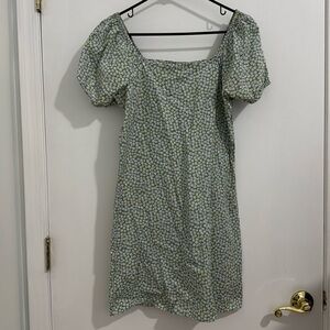 Floral print dress